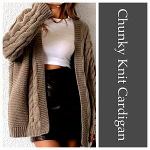 Chunky Knit Cardigan